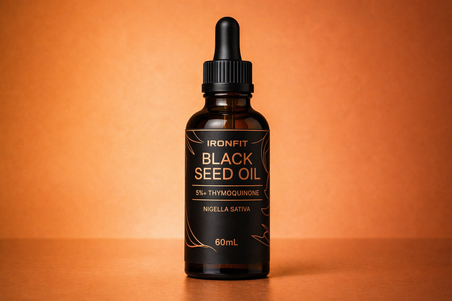 IronFit Black Seed Oil, cold-pressed, 5% thymoquinone